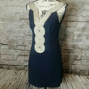 Navy Blue Valli shift